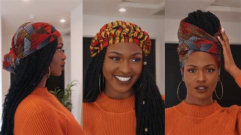 How To Tie A Headwrapturban Tutorial 4 Quick And Easy Styles