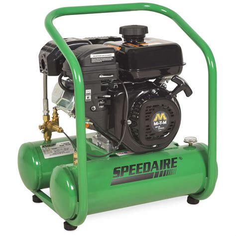 Speedaire 1 Stage 4 Hp Engine Portable Gas Air Compressor 787u85