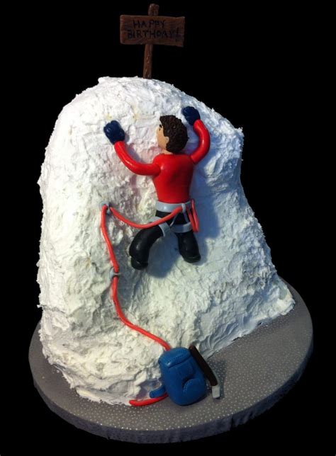 To make a heart shaped cake you need a heart shaped baking pan. Mountain Climber Birthday Cake | Yelp