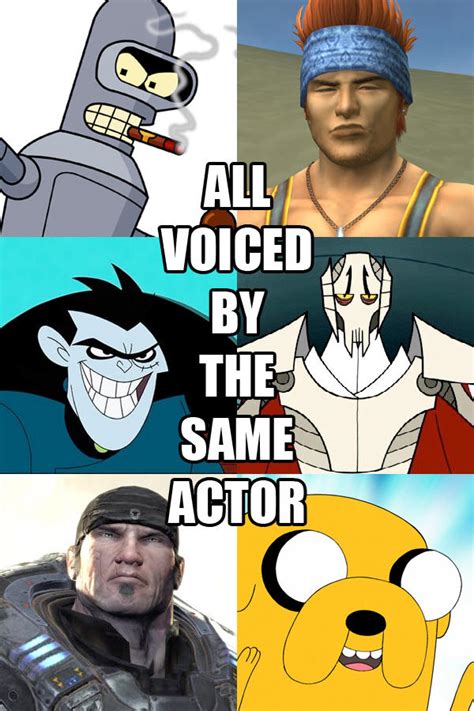 It Surprises Me How Many People Dont Know Same Voice Actor Know Your Meme