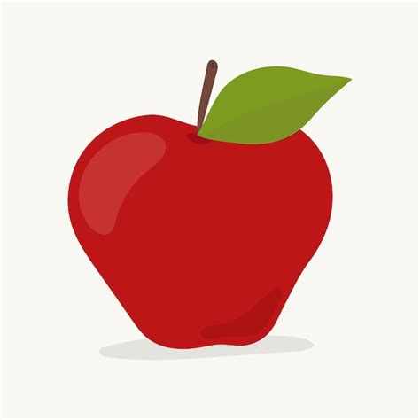 Free Vector Hand Drawn Apple Fruit Illustration