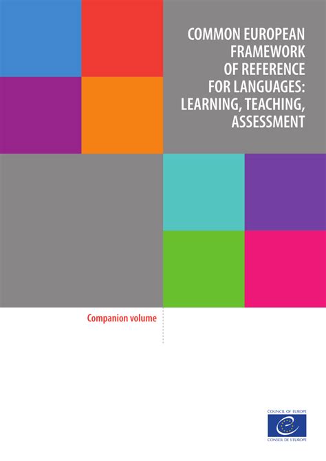 Common European Framework Of Reference For Languages Self Assessment Grid