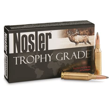 Nosler Trophy Grade 260 Remington Partition Tip 125 Grain 20