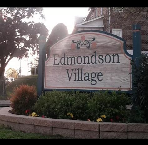 The Edmondson Village Community Association Baltimore Md