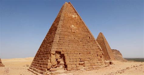 The Forgotten Nubian Pyramids Of Menroe Amusing Planet