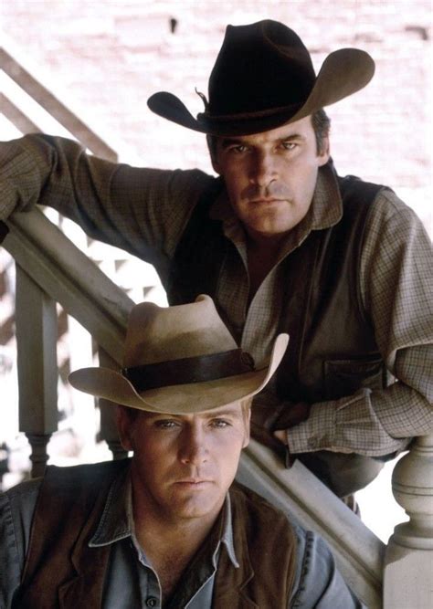 Lee Majors And Peter Breck In The Big Valley In 2022 Lee Majors Cowboy