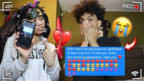 Sending The Wrong Text Message Prank She Left Me Youtube