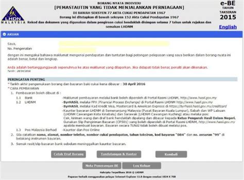 It also saves a lot of time and very easy to complete it online rather than conventional methods by manually filling up the form because all the calculation is automatic. How to do e-Filling for LHDN Malaysia Income Tax | MD
