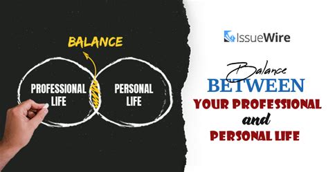 How To Establish The Right Balance Between Your Professional And
