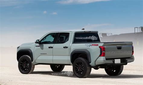 Next Gen Toyota Tacoma Imagined Wearing Trd Performance Bits