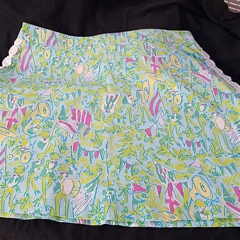 Lilly Pulitzer Skirts Lilly Pulitzer A Line Skirt Poshmark