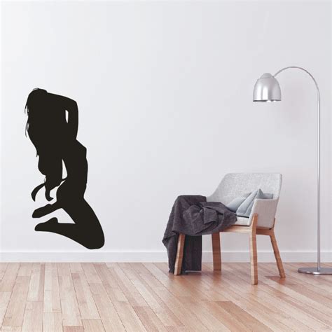 Schatten Wandtattoo Frau In Sexy Pose Sex Sticker Wandaufkleber Wanddeko12 Ebay