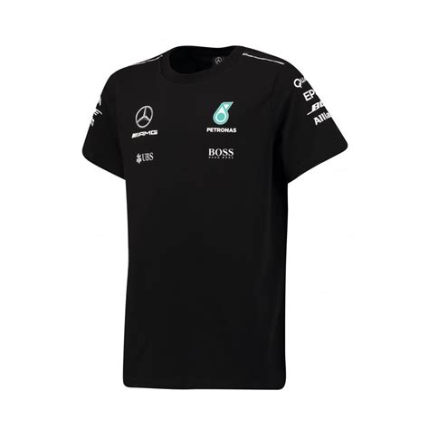 skudeˈriːa ferˈraːri) is the racing division of luxury italian auto manufacturer ferrari and the racing team that competes in formula one racing. Official Mercedes AMG Petronas F1 Kids Driver T-Shirt 2017