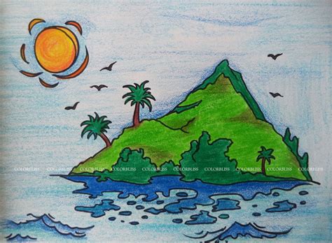 Island Drawing