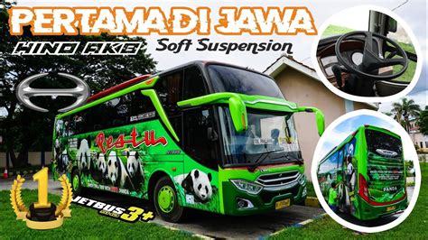 Jangan lupa subscribe, like and share. JETBUS 3+ MESIN DEPAN || Trip Restu Panda TERBARU Hino AK8 ...