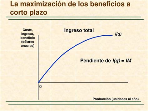 PPT La maximización de los beneficios y la oferta competitiva PowerPoint Presentation ID