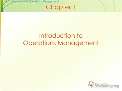 Ppt Chapter 1 Powerpoint Presentation Free Download Id92112