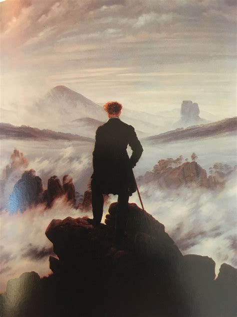 Wanderer Above The Sea Of Fog Caspar David Friedrich C 1818 Oil On