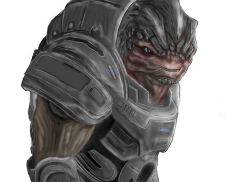 Mass Effect Grunt By Maxwell Demon On Deviantart