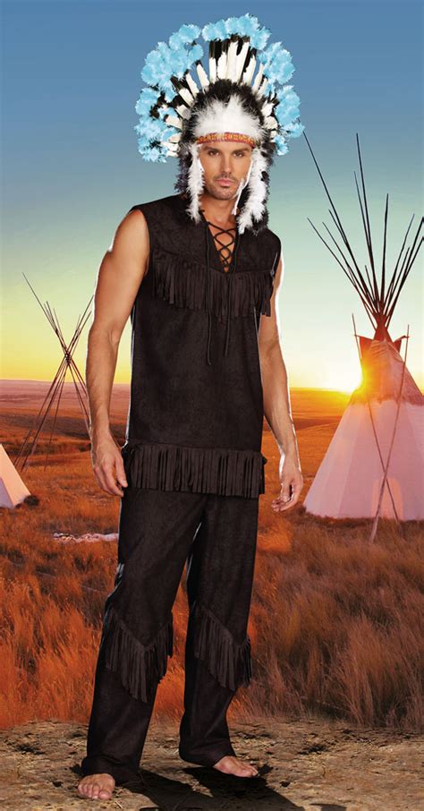 native american man costume