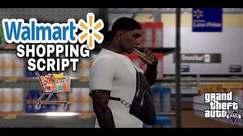 New Walmart Shopping Script In Gta 5 Rp Fivem Buy Items Off The