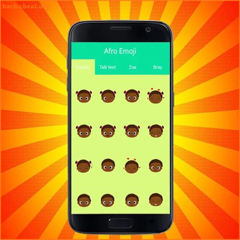 Afro American Emoji Black Skin Stickers And Emojis Hacks