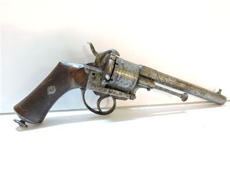 Pistolet Revolver à Broche Lefaucheux Calibre 12mm 187074