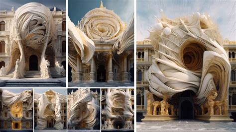 Sculptural Silk And Stone Facades By Mohamstudents