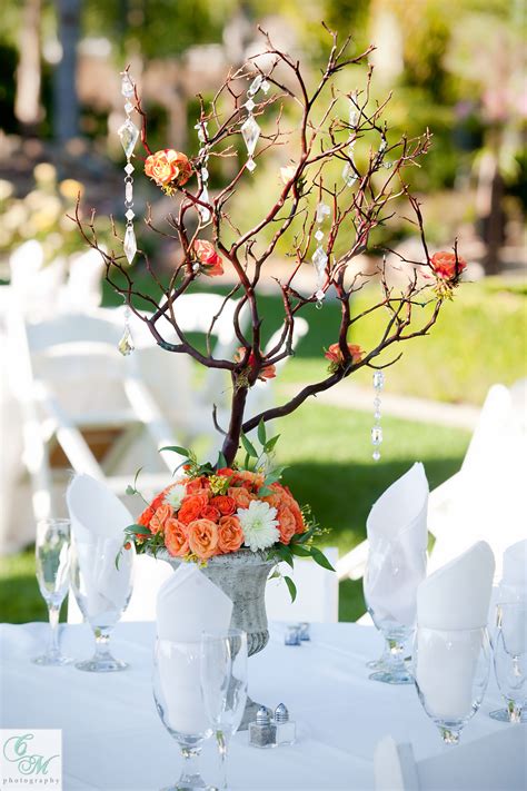 Manzanita Tree Centerpiece For Fall Branches Wedding Decor Tree