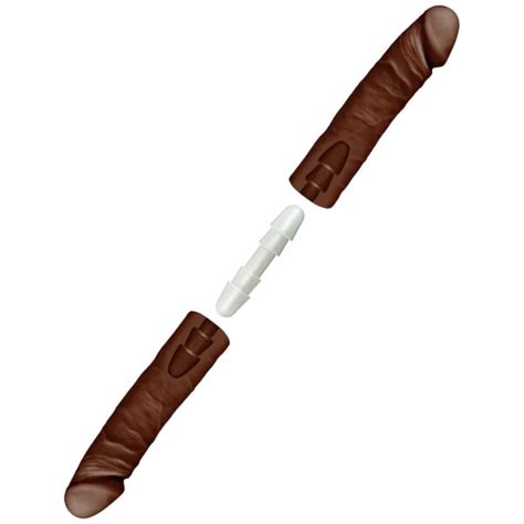 The Double D 16 Inches Chocolate Ultraskyn Brown Dildo For Sale Online