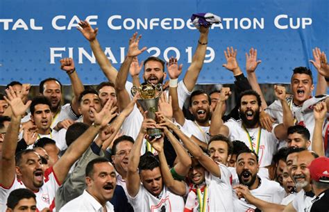 There are overall 16 teams that typically compete in a period between. CAF Confederation Cup: Zamalek end 16-year African trophy ...