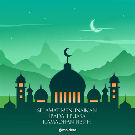 Desain Poster Ucapan Ramadhan Background Selamat Puasa H Keren Lihat