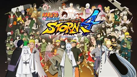 Naruto Shippuden Ultimate Ninja Storm 4 All Characters 165 Playable