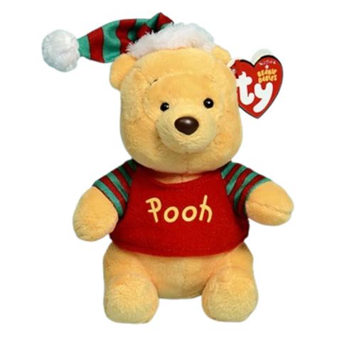 Disney Ty Beanie Baby - Winnie the Pooh Christmas (Walgreens Exclusive)
