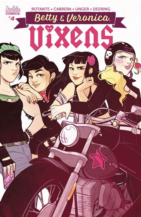 betty and veronica vixens 4 cover c variant jenn st onge cover betty and veronica comics