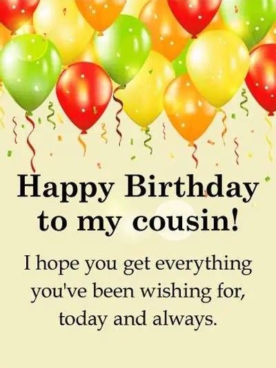 170 Amazing Happy Birthday Cousin Quotes With Images Bayart