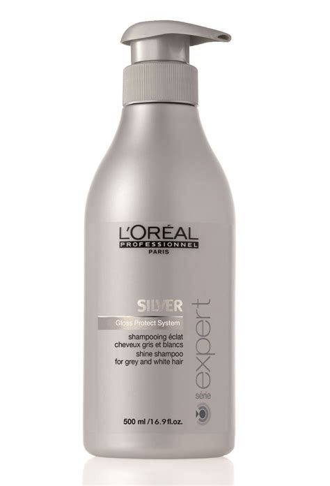 Here, we're telling you all about shiny silver if your hair still looks perfectly silver, you don't need a silver shampoo just yet. L'Oréal Professionnel Paris Série Expert Silver Shine ...