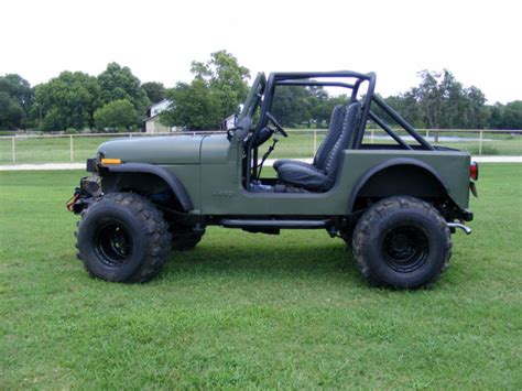 1981 Jeep Cj7 42l Winch Arb Air Lockers 35s Lift Manual Od Green