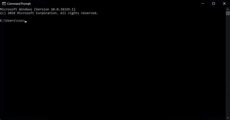 How To Open A Windows Command Prompt