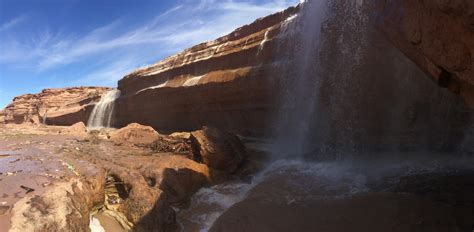 Grand Falls Arizonas Chocolate Waterfall Canyons And Chefs