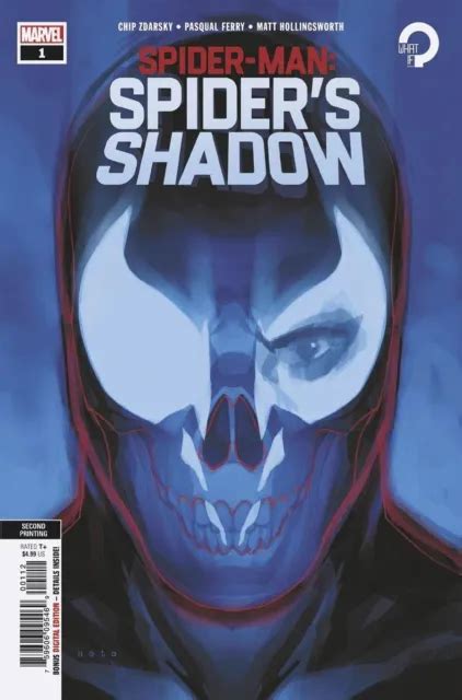 Spider Man Spiders Shadow 1 2nd Print Variant 2021 Marvel Comics Nm 3