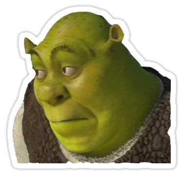 Shrek Sticker By RainyLainy Bubble Stickers Meme Stickers