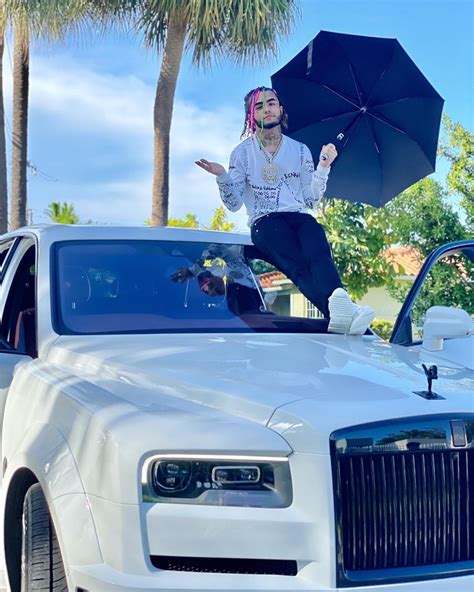 rapper lil pump shows off his new 400 000 rolls royce truck see the stunning photos