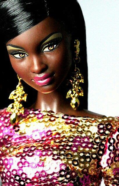 Dark Skin Beauty Black Doll Black Barbie Barbie Girl