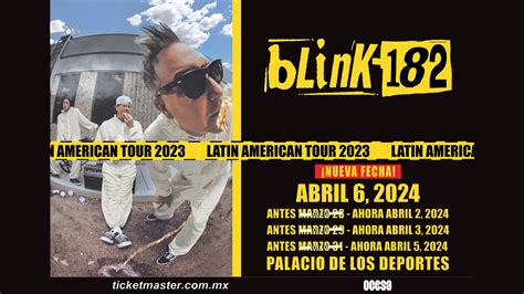 listas las nuevas fechas para blink 182 en méxico queretarock music