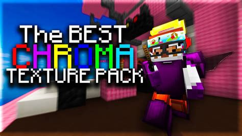 The Best Chroma Texture Pack Hypixel Bedwars Youtube