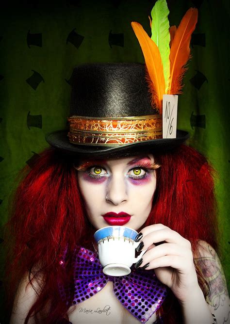 The Mad Hatter By Marialawliet On Deviantart Au Bal Au Bal Masqué Halloween Makeup