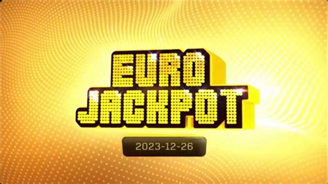 losowanie eurojackpot z 26 grudnia 2023 wyniki eurojackpot youtube