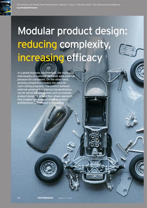 Pdf Modular Product Design Reducing Complexity Increasing Efficacy
