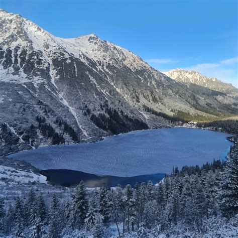 Tatry Zimą Morskie Oko Zamarza Zobaczcie Zachwycające Zdjęcia Jeziora
